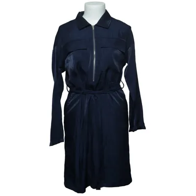 Skjortklänning (Blå) från Usha Polyester, Viskos
