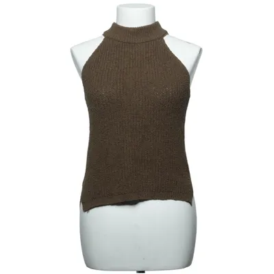 Halternecktopp (Brun) från Mango Basics Bomull, Polyester
