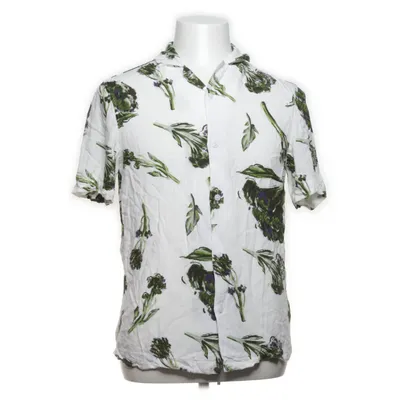 Chemise à manches courtes (Blanc, Vert, Multicolore) de H&M Viscose