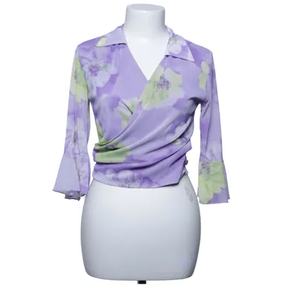 Wikkelblouse (Lila, Geel) van Magnolia