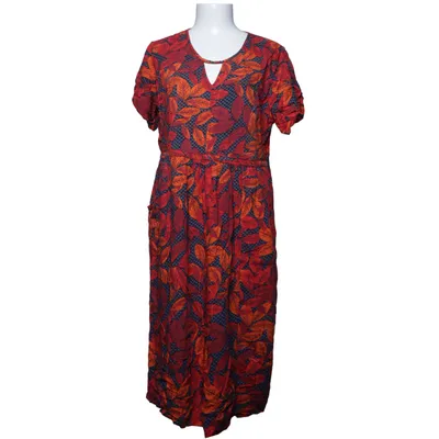 Jurk (Rood, Oranje, Meerkleurig) van Alice Dot Modal, Polyamide