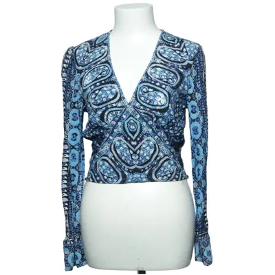 Top (Blå, Sort) fra Free People Viscose