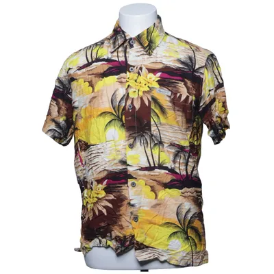 Korte mouwen shirt (Geel, Bruin, Meerkleurig) van Agung Bali Katoen