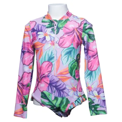 Badedragt (Pink, Flerfarvet) fra George Elastan, Polyester