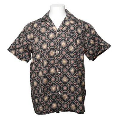 Kortärmad skjorta (Svart, Flerfärgad) från Les Deux Bomull, Lyocell