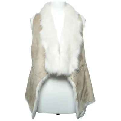 Outdoor vest (Beige, Wit) van Montgomery Acryl, Polyester
