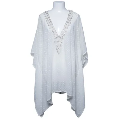 Robe de plage (Blanc) de Ester Elenora
