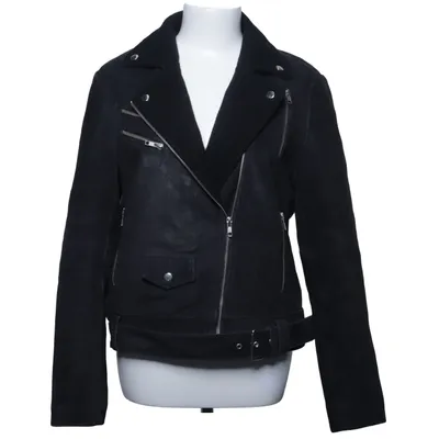 Bikerjacke (Alba) von Denim Hunter Acryl, Leder, Polyamid, Polyester, Viskose, Wolle