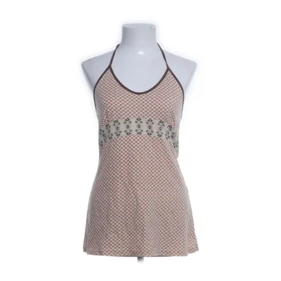 Halterneck top (Beige, Flerfarvet) fra Bik Bok