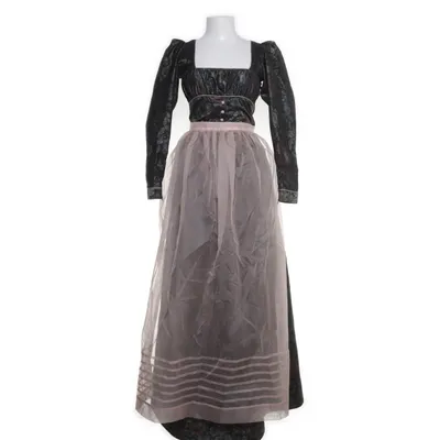 Dirndl (Svart, Flerfärgad)