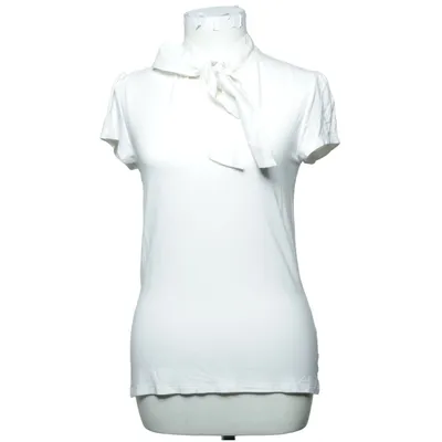 Top (Hvid) fra Hallhuber Elastan, Silke, Viscose