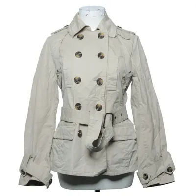 Trenchcoat (Beige) från Massimo Dutti Woman Bomull, Polyuretan