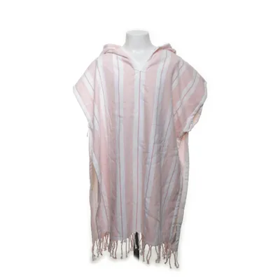 Badcape (Rosa, Vit) från H&M Home Bomull