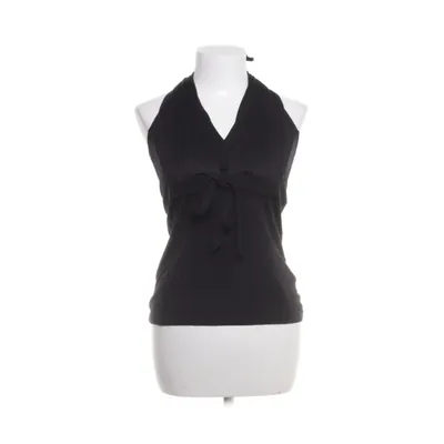 Halternecktopp (Svart) från Comma