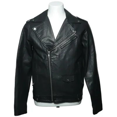 Bikerjacka (Svart) från The Black Label Collection Lager 157 Polyester, Polyuretan