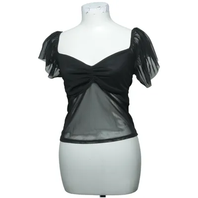 Crop top (Svart) från ASOS Design Elastan, Polyester