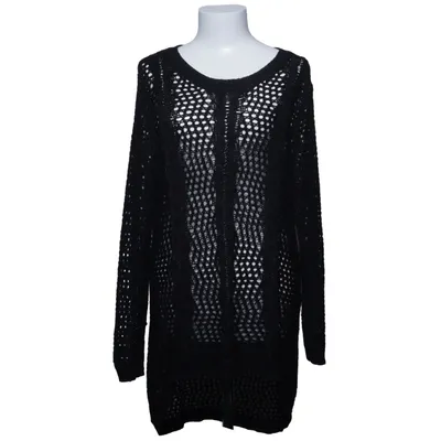 Sweater (Black) from Size 8 Needle Acrylic, Polyamide