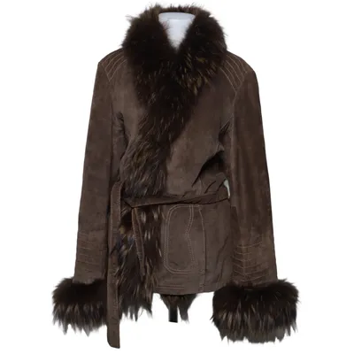 Shearling jacket (Brown) from Conbipel Polyester