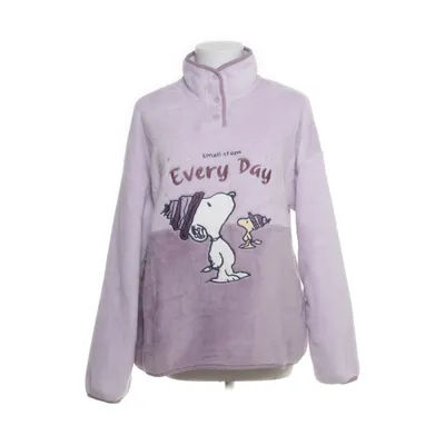 Collegetröja (Lila, Flerfärgad) från Peanuts Polyester