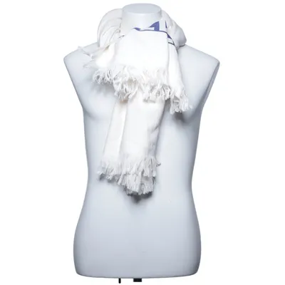 Écharpe (Blanc, Bleu, Jaune) de Biotherm Coton