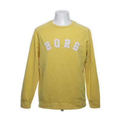 Collegetröja (Gul) från Björn Borg Ekologisk bomull, Polyester