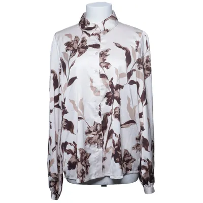 Blouse (Blanc, Marron, Beige) de Mazing Élasthane, Polyester