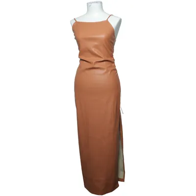 Robe longue (Marron) de ASOS Design Polyester, Polyuréthane