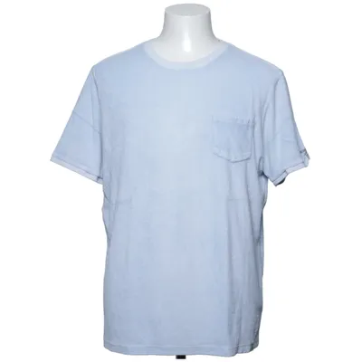 T-shirt (Blauw) van Colours & Sons Katoen, Polyester
