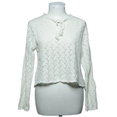 Sweater (White) from Sinsay Cotton