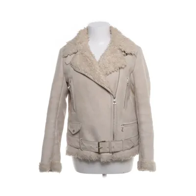 Shearlingjacka (Beige) från Zara Basic Outerwear Polyester
