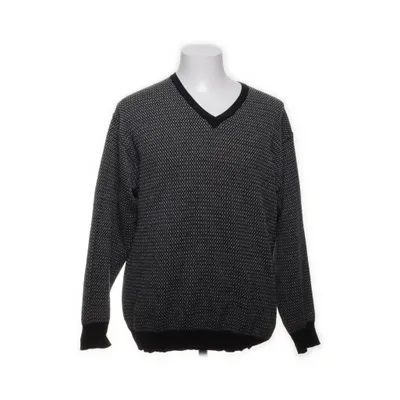 Pull-over (Gris, Noir) de Point of Italy Acrylique, Coton, Laine de mouton, Nylon