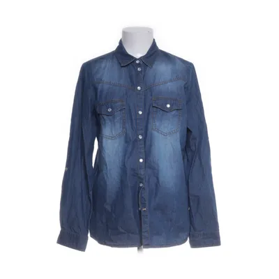 Denim blouse (Blauw) van John Baner