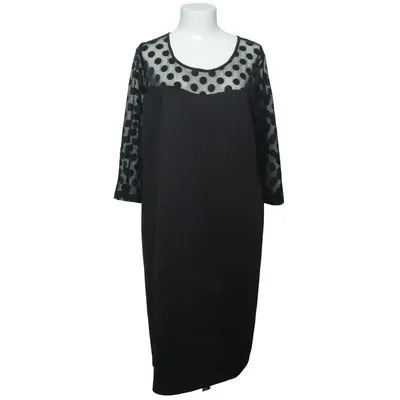 Robe (Noir) de Komplimente Élasthane, Polyamide, Polyester