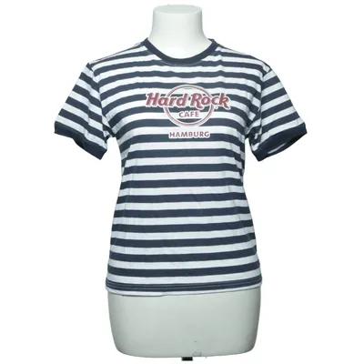 T-shirt (Blue, White) from Hard Rock Cafe Cotton