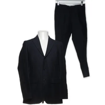 Costume (Bleu) de Acne Studios Coton, Lin, Viscose