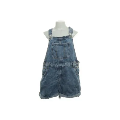 Dungaree shorts (Blue) from Next Cotton
