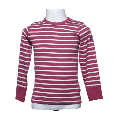 Langarmshirt (Rot, Weiß) von Polarn O. Pyret Bio-Baumwolle