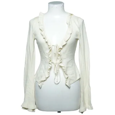 Slå-om top (Beige) fra Venderby's Polyamid, Polyester, Viscose, Uld