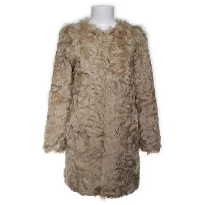Winter jacket (Beige) from Zara Woman Studio Leather