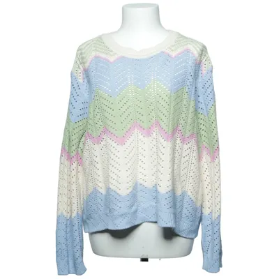 Sweater (Blå, Hvid, Grøn, Flerfarvet) fra Gina Akryl, Bomuld