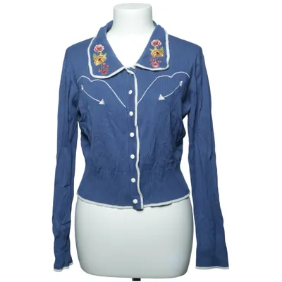 Cardigan (Blauw, Meerkleurig) van Voodoo Vixen Polyamide, Viscose
