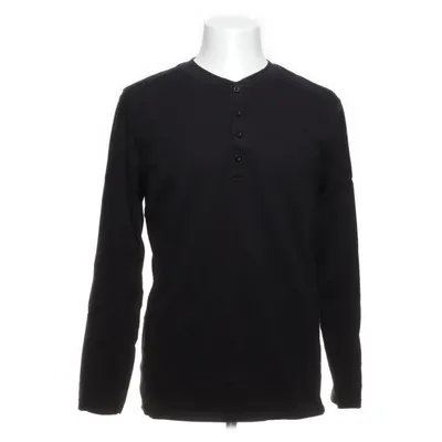 Henley shirt (Black) from Camargue Cotton