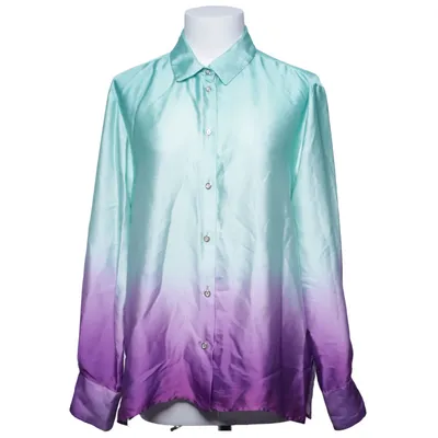 Shirt (Green, Purple) from Zara Polyester