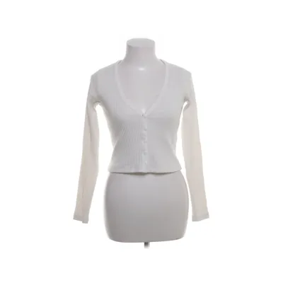 Cardigan (Blanc) de Bubbleroom Élasthane, Polyester, Viscose