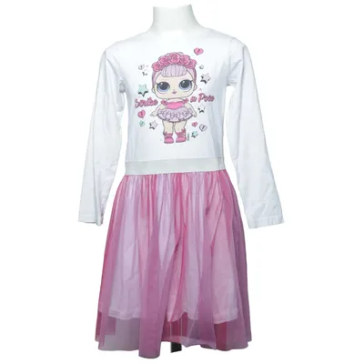 Dress (White, Pink, Purple) from L.O.L. Surprise! Cotton, Polyester