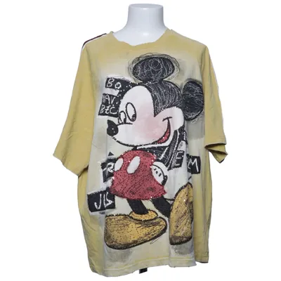 T-shirt (Yellow, Multicolored) from Rise