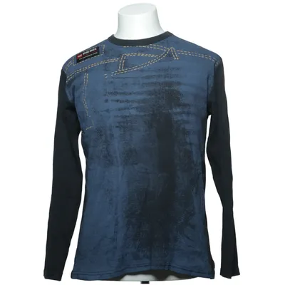 Lange mouwen shirt (Blauw, Zwart) van Diesel Katoen