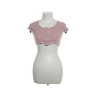 Crop top (Roze) van Urban Outfitters Viscose, Elastaan
