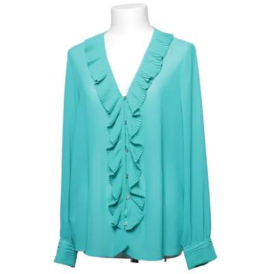 Blus (Grön) från Mango Basics Polyester