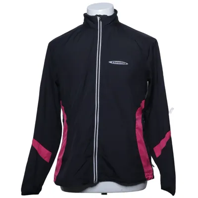 Træningsjakke (Sort, Pink) fra Newline Polyester